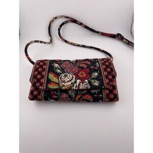 Vera Bradley Wallet Crossbody Anastasia Vintage Wallet Retired Pattern